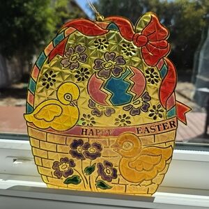 Vintage easter sun catcher